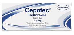 [7501471889550] CEPOTEC (CEFADROXILO) CAP 500MG C20