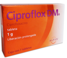 [7501314701889] CIPROFLOX DM (CIPROFLOXACINO) TAB 1G C7