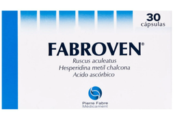 [7501088504808] FABROVEN (RUSCUS ACULEATUS, HESPERIDINA, AC ASCORBICO) CAP 150/150/100MG C30