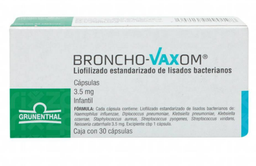 [7502209290198] BRONCHO VAXOM INF (LISADOS BACTERIANOS) CAP 3.5MG C30