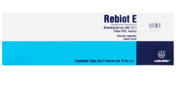 [7501086301546] REBIOT E (BIFIDOBACTERIUM BB-12/FIBRA FOS/INULINA) AMP ORAL 10ML C7