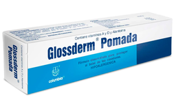 [7501086312825] GLOSSDERM POMADA (VITAMINAS A Y D/ALANTOINA) POM 95G