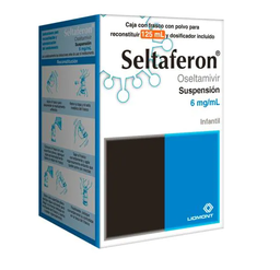 [7501299310175] SELTAFERON (OSELTAMIVIR) SUSP 6MG/125ML