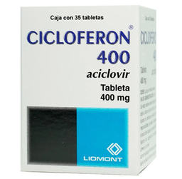 [7501299300794] CICLOFERON (ACICLOVIR) TAB 400MG C35