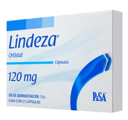 [7501125154720] LINDEZA (ORLISTAT) CAP 120MG C21