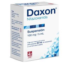 [7501300708779] DAXON (NITAZOXANIDA) SUSP 100MG/5ML 60ML