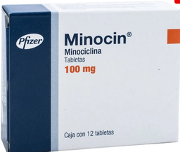 [7501228300291] MINOCIN (MINOCICLINA) TAB 100MG C12