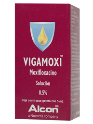 [7501124820725] VIGAMOXI (MOXIFLOXACINO) GOTAS 0.5% 5ML